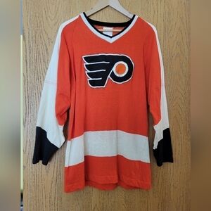 NHL vintage Philadelphia Flyers knit sweater jersey S?